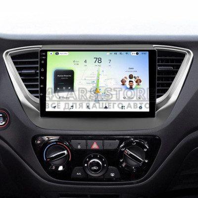 Штатна магнітола Teyes CC4L 6+64 Gb Hyundai Solaris 2 2017-2020 (B) 9"