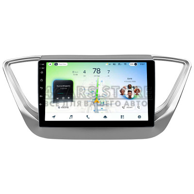 Штатна магнітола Teyes CC4L 6+64 Gb Hyundai Solaris 2 2017-2020 (B) 9"