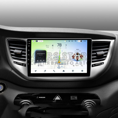 Штатная магнитола Teyes CC4L 6+64 Gb Hyundai Tucson 3 2015-2018 (A) 9"