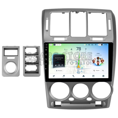 Штатная магнитола Teyes CC4L 6+64 Gb Hyundai Getz 1 (F2) (Left hand drive) 2002-2011 9"