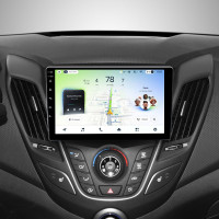 Штатна магнітола Teyes CC4L 6+64 Gb Hyundai Veloster FS 2011 - 2017 (B) 9"
