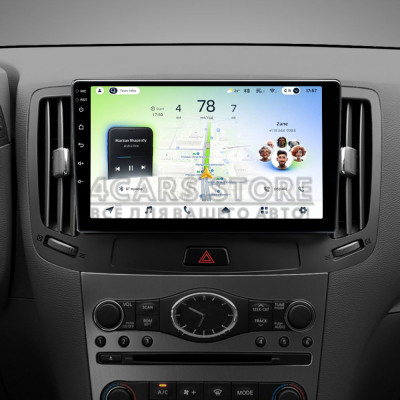 Штатна магнітола Teyes CC4L 6+64 Gb Infiniti G4 G25 G35 G37 2006-2013 9" (L3)