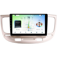 Штатна магнітола Teyes CC4L 6+64 Gb Kia RIO 2 2005-2011 9"