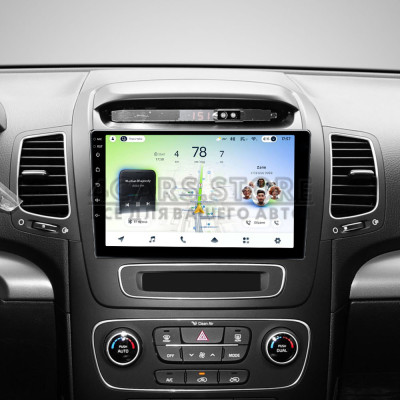 Штатная магнитола Teyes CC4L 6+64 Gb Kia Sorento 2 II XM 2012 - 2021 (F1) 9"