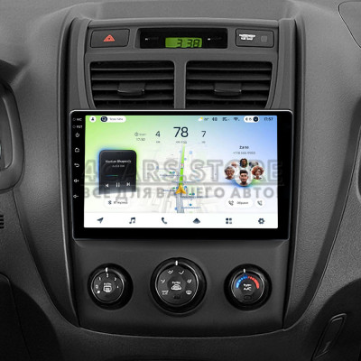 Штатная магнитола Teyes CC4L 6+64 Gb Kia Sportage 2 2007-2009 9"