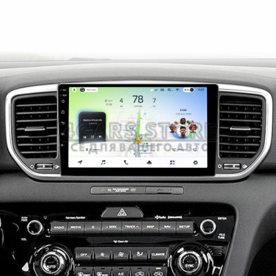 Штатная магнитола Teyes CC4L 6+64 Gb Kia Sportage 4 QL 2018-2022 (B) 9"