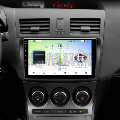 Штатна магнітола Teyes CC4L 6+64 Gb Mazda 3 2 2009-2013 9"