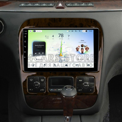 Штатная магнитола Teyes CC4L 6+64 Gb Mercedes Benz S-Class W220 VV220 1998-2005 9" (L1)