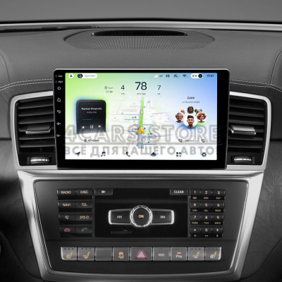 Штатная магнитола Teyes CC4L 6+64 Gb Mercedes-Benz M-Class M Class W166 ML 2011-2015 9" (L3)