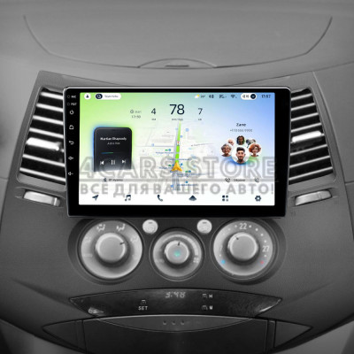 Штатная магнитола Teyes CC4L 6+64 Gb Mitsubishi Grandis 1 2003-2011 (F2) 9"