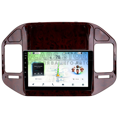 Штатна магнітола Teyes CC4L 6+64 Gb Mitsubishi Pajero 3 V70 V60 1999-2006 (brown) 9"