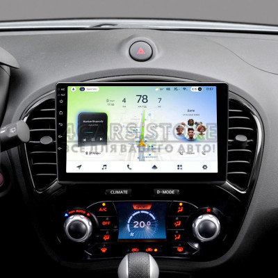 Штатна магнітола Teyes CC4L 6+64 Gb Nissan Juke 2010-2014 9"