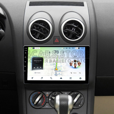 Штатная магнитола Teyes CC4L 6+64 Gb Nissan Qashqai 1 J10 2006-2013 (F1) 9"