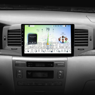 Штатная магнитола Teyes CC4L 6+64 Gb Toyota Corolla 9 E120 2004-2006 9"
