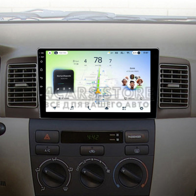 Штатна магнітола Teyes CC4L 6+64 Gb Toyota Corolla E130 E120 2000-2004 9"