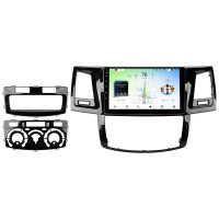 Штатна магнітола Teyes CC4L 6+64 Gb Toyota Fortuner 1 AN50 AN60 HILUX Revo Vigo (F2) 2005-2007 9"