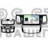 Штатна магнітола Teyes CC4L 6+64 Gb Toyota Fortuner 1 AN50 AN60 HILUX Revo Vigo (F1) 2008-2014 9"