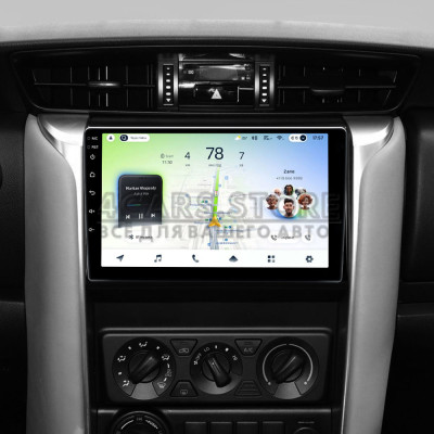 Штатная магнитола Teyes CC4L 6+64 Gb Toyota Fortuner 2 2015-2018 9"