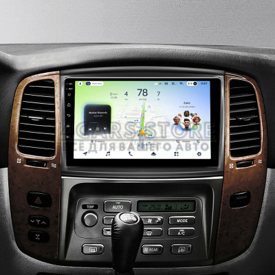 Штатная магнитола Teyes CC4L 6+64 Gb Toyota Land Cruiser LC 100-A 2002-2007 (A) 9"