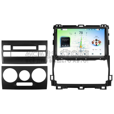 Штатна магнітола Teyes CC4L 6+64 Gb Toyota Land Cruiser Prado 120 3 III For Lexus GX470 GX 470 J120 2002-2009 (F3) 9"