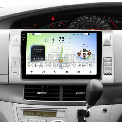 Штатна магнітола Teyes CC4L 6+64 Gb Toyota Previa XR50 2006 - 2019 9"