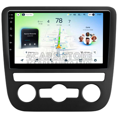 Штатная магнитола Teyes CC4L 6+64 Gb Volkswagen Scirocco 3 III Mk3 2008-2014 (F2) 9"