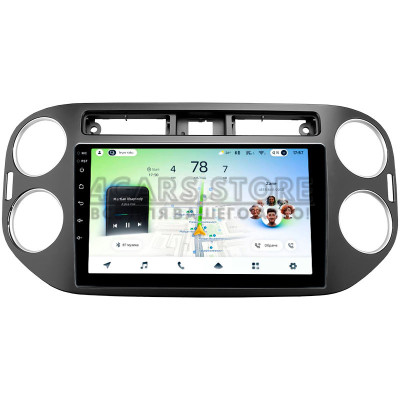Штатна магнітола Teyes CC4L 6+64 Gb Volkswagen Tiguan 1 NF 2006-2017 (F1) (24mm) 9"
