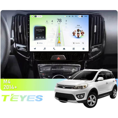 Штатная магнитола Teyes CC4L 4+64 Gb Great Wall Hover (Haval) M4 2014+ 10" (L1)