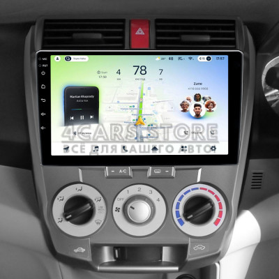 Штатна магнітола Teyes CC4L 6+64 Gb Honda City 2008-2013 10"