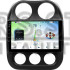Штатная магнитола Teyes CC4L 6+64 Gb Jeep Compass 1 MK 2009-2015 10"