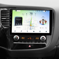 Штатна магнітола Teyes CC4L 6+64 Gb Mitsubishi Outlander 3 III GF0W GF0W GG0W 2018 - 2021 10"