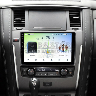 Штатная магнитола Teyes CC4L 6+64 Gb Nissan Patrol 6 Y62 2010-2020 (F2) 10"