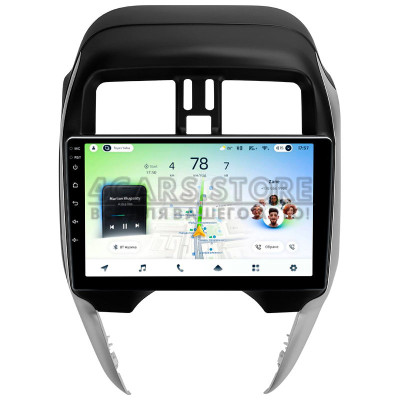Штатная магнитола Teyes CC4L 6+64 Gb Nissan Sunny (Left hand drive) 2014-2019 (F1) 10"