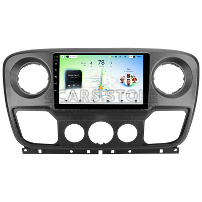 Штатная магнитола Teyes CC4L 6+64 Gb Renault Master 2010-2019 For Nissan NV400 2010-2020 For Opel Movano 2 2010-2019 (F2) 10" (L1)