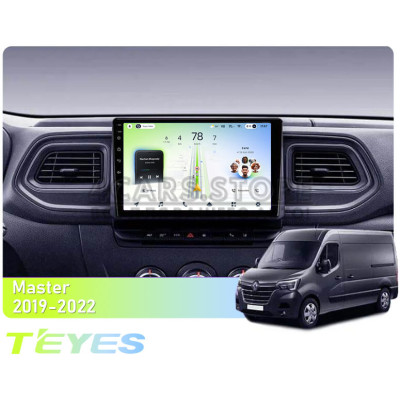 Штатная магнитола Teyes CC4L 6+64 Gb Renault Master 2019-2022 10"