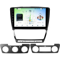 Штатная магнитола Teyes CC4L 6+64 Gb Skoda Octavia 2 A5 2008-2013 10" black