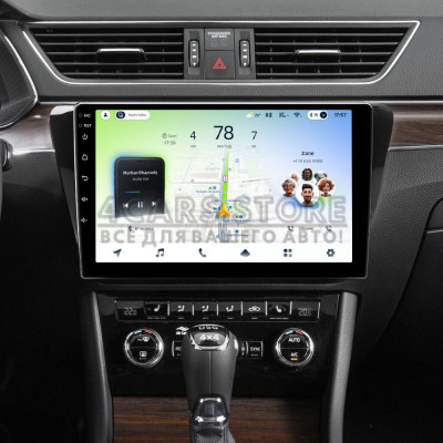 Штатна магнітола Teyes CC4L 6+64 Gb Skoda Superb 3 2015-2019 10"