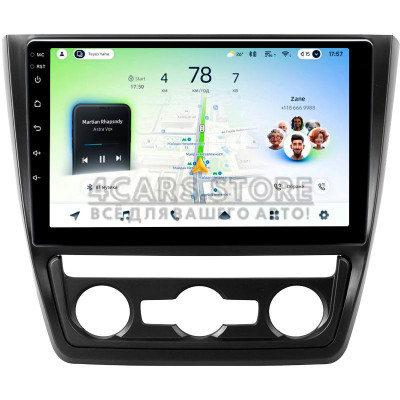 Штатна магнітола Teyes CC4L 6+64 Gb Skoda Yeti 5L 2009-2014 10"