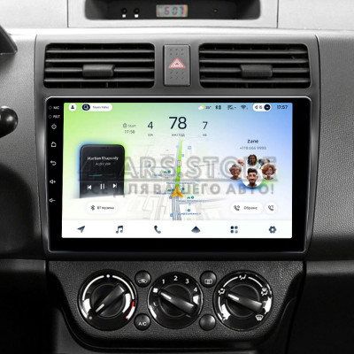 Штатная магнитола Teyes CC4L 6+64 Gb Suzuki Swift 3 2003-2010 10"