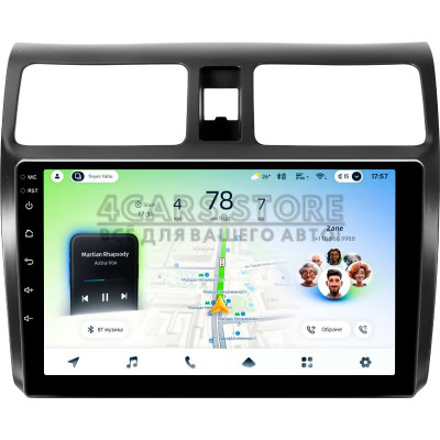 Штатная магнитола Teyes CC4L 6+64 Gb Suzuki Swift 3 2003-2010 10"
