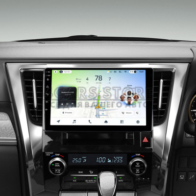 Штатна магнітола Teyes CC4L 6+64 Gb Toyota Alphard H30 2015-2020 10"