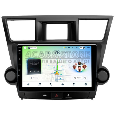 Штатна магнітола Teyes CC4L 6+64 Gb Toyota Highlander 2 XU40 2007-2013 (F2) 10" (L1)