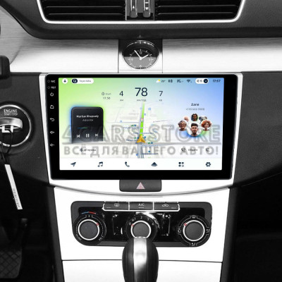 Штатна магнітола Teyes CC4L 6+64 Gb Volkswagen Passat 7 B7 2010-2015 10"