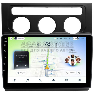 Штатная магнитола Teyes CC4L 6+64 Gb Volkswagen Touran 1 2003-2010 (F2) 10"