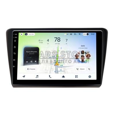 Штатная магнитола Teyes CC4L 6+64 Gb Skoda RAPID NH1 NH3 2012-2018 9"