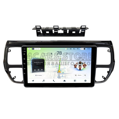 Штатная магнитола Teyes CC4L 6+64 Gb Citroen C5 AIRCROSS 2017 UV BLACK 9"