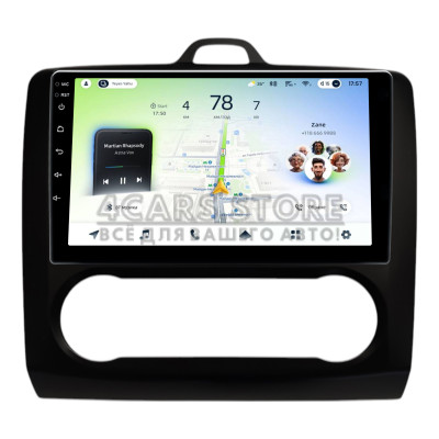 Штатная магнитола Teyes CC4L 6+64 Gb Ford Focus 2 2004-2014 AT AC Black 9"