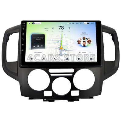 Штатна магнітола Teyes CC4L 6+64 Gb Nissan NV200 2010-2018 Black 9"