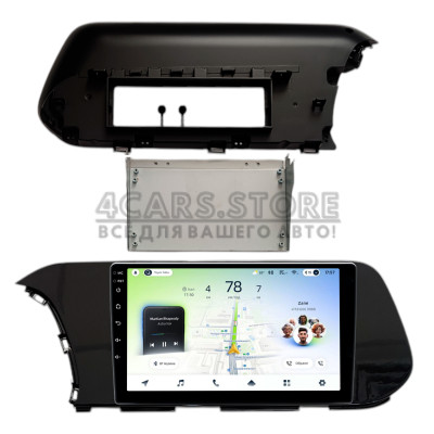 Штатна магнітола Teyes CC4L 6+64 Gb Hyundai i20 2021+ UV Black LHD 10"
