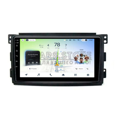 Штатная магнитола Teyes CC4L 6+64 Gb Mercedes Benz Smart 2006-2009 9"